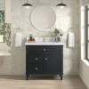 Lorelai 36" Single (Vanity Only Pricing) in Black Onyx